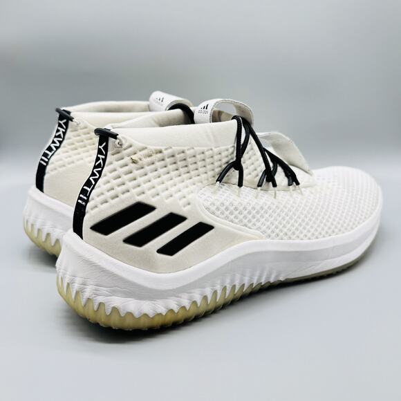 Adidas Shoes Mens 15 White Black Dame 4 Basketball NBA Signature Core Sneakers main image 10